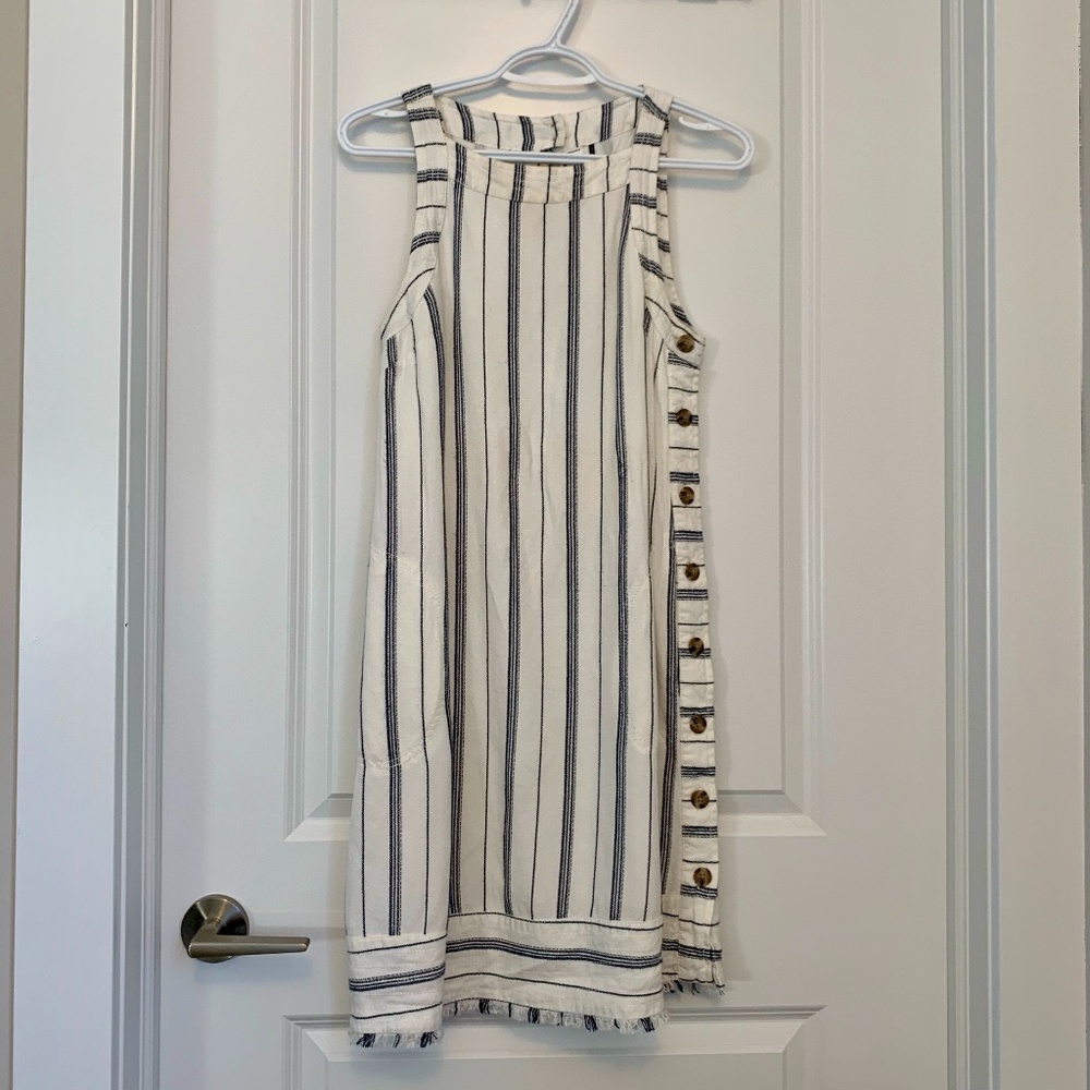 Anthro Akemi + Kin Claudia Striped Shift Dress